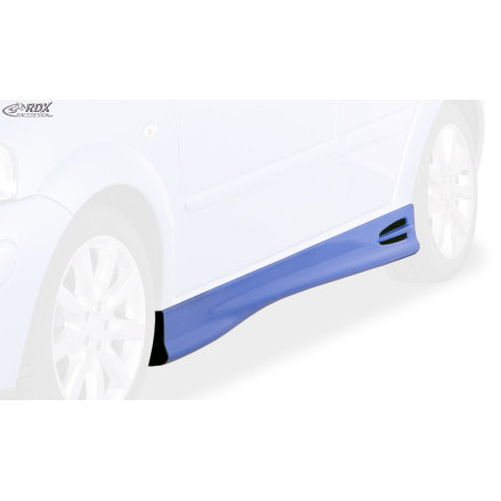 Set minigonne per CITROEN C3 2002-2009 "GT4" (Cod. R-RDSL000112)