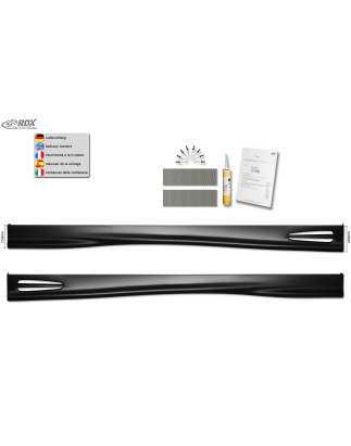 Set minigonne per CITROEN C3 2002-2009 "GT4" (Cod. R-RDSL000112)
