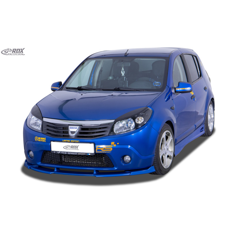 Set minigonne per DACIA Sandero 1 (SD/SDR) "GT4" (Cod. R-RDSL000143)