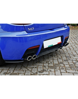 Splitter posteriore Alfa Romeo 147 GTA (con barre verticali) (Cod. M-AL-147-1-GTA-RD1+RD2G)