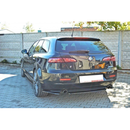 Splitter posteriore ALFA ROMEO 159 (senza barre verticali) (Cod. M-AL-159-RD1G)