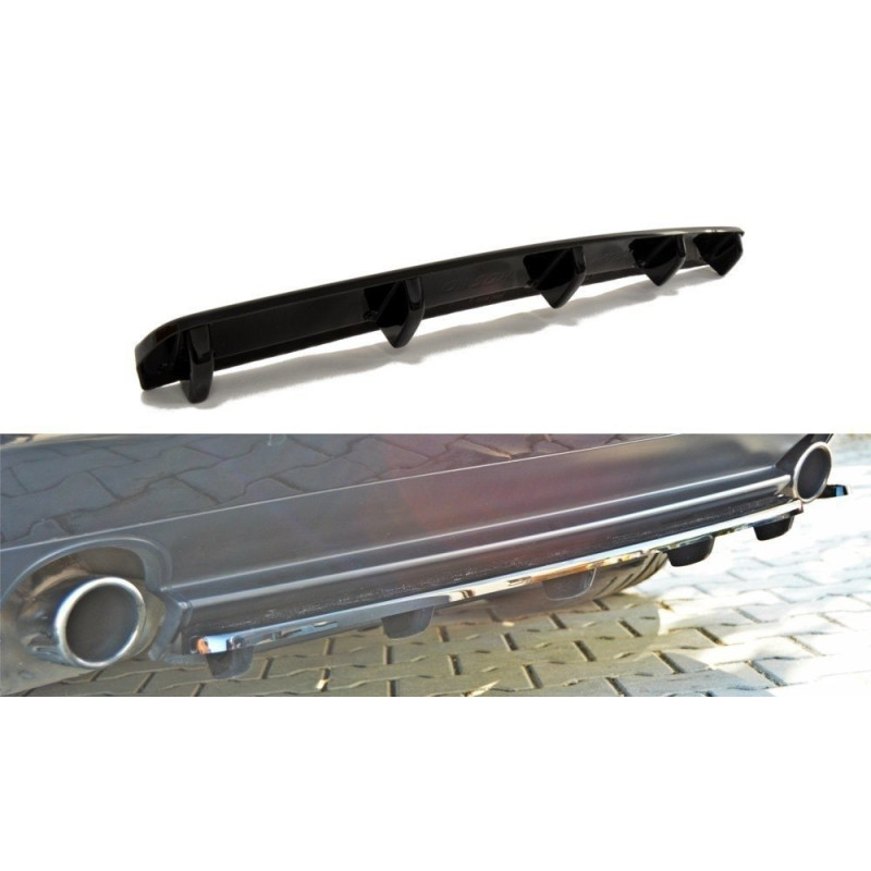 Splitter posteriore ALFA ROMEO 159 (con barre verticali) (Cod. M-AL-159-RD1+RD2G)
