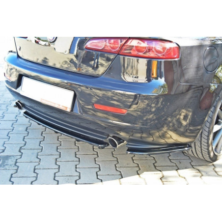 Splitter posteriore ALFA ROMEO 159 (con barre verticali) (Cod. M-AL-159-RD1+RD2G)