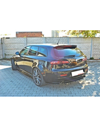 Splitter posteriore ALFA ROMEO 159 (con barre verticali) (Cod. M-AL-159-RD1+RD2G)