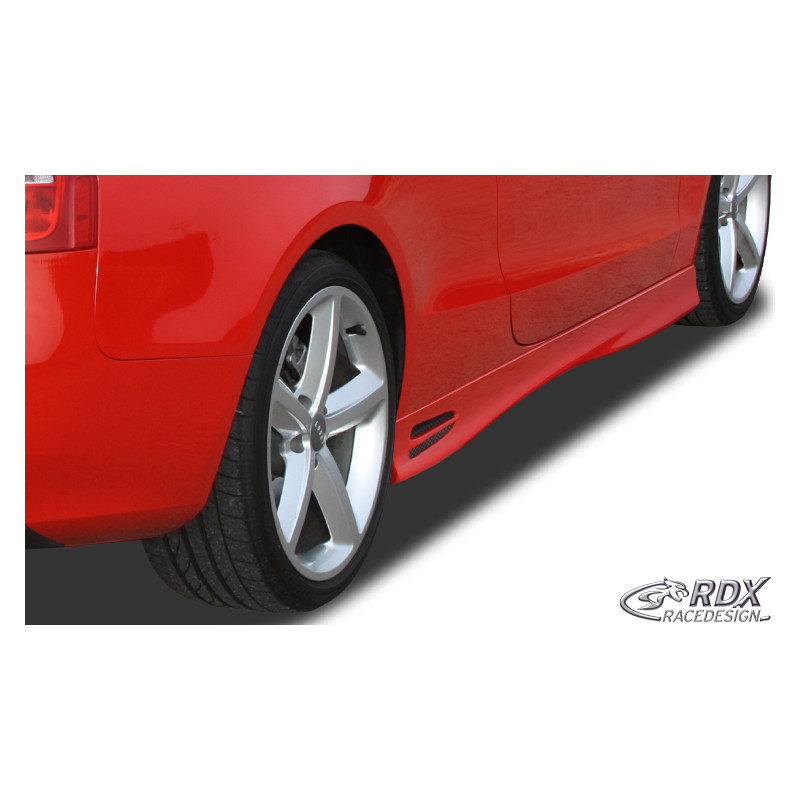 Set minigonne per AUDI A5 Coupe + cabrio "GT4" - AUDI A5 (8F/8T) (Cod. R-RDSL074)