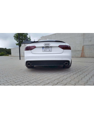 Splitter posteriore Audi A5 S-Line 8T Facelift (senza barre verticali) (Cod. M-AU-A5-1F-SLINE-RD1G)