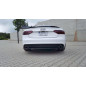 Splitter posteriore Audi A5 S-Line 8T Facelift (senza barre verticali) (Cod. M-AU-A5-1F-SLINE-RD1G)