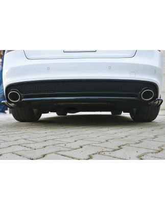 Splitter posteriore Audi A5 S-Line 8T Facelift (senza barre verticali) (Cod. M-AU-A5-1F-SLINE-RD1G)