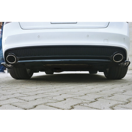 Splitter posteriore Audi A5 S-Line 8T Facelift (senza barre verticali) (Cod. M-AU-A5-1F-SLINE-RD1G)