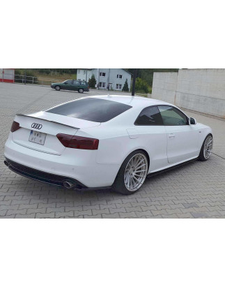 Splitter posteriore Audi A5 S-Line 8T Facelift (senza barre verticali) (Cod. M-AU-A5-1F-SLINE-RD1G)