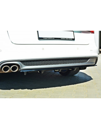 Splitter posteriore Audi A6 S-Line Avant C7 (Cod. M-AU-A6-C7-SLINE-AV-RD1+RD2G)