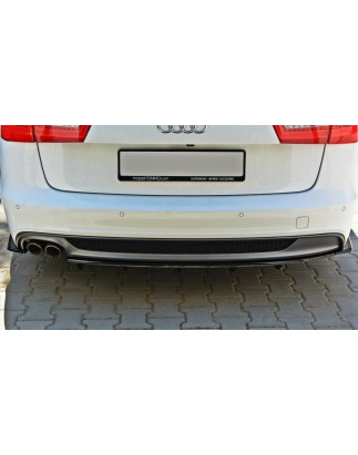 Splitter posteriore Audi A6 S-Line Avant C7 (Cod. M-AU-A6-C7-SLINE-AV-RD1+RD2G)