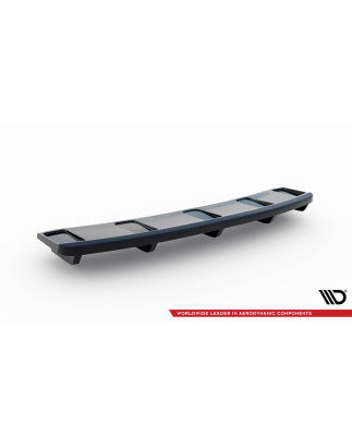 Splitter posteriore (con barre verticali) Audi A7 S-Line C7 Facelift  (Cod. M-AU-A7-1F-SLINE-RD1+RD2