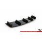 Splitter posteriore (con barre verticali) Audi A7 S-Line C7 Facelift  (Cod. M-AU-A7-1F-SLINE-RD1+RD2