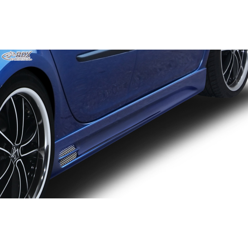 Set minigonne per RENAULT Clio 3 Phase 1 / 2 (not RS) "GT-Race" (Cod. R-RDSL175)
