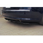 Splitter posteriore Audi A8 W12 D3 (con barre verticali) (Cod. M-AU-S8-D3-RD1+RD2G)
