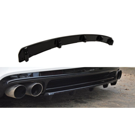 Splitter posteriore Audi TT S 8J (con barra verticale) (Cod. M-AU-TT-2-RS-RD1+RD2G)