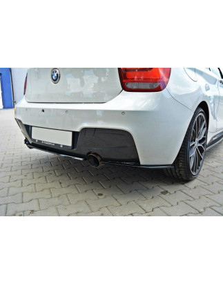 Splitter posteriore BMW 1 F20/F21 M-Power (senza barre verticali) (Cod. M-BM-1-F20-M-RD1G)