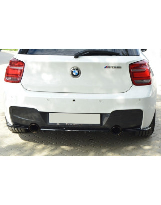 Splitter posteriore BMW 1 F20/F21 M-Power (con barre verticali) (Cod. M-BM-1-F20-M-RD1+RD2G)