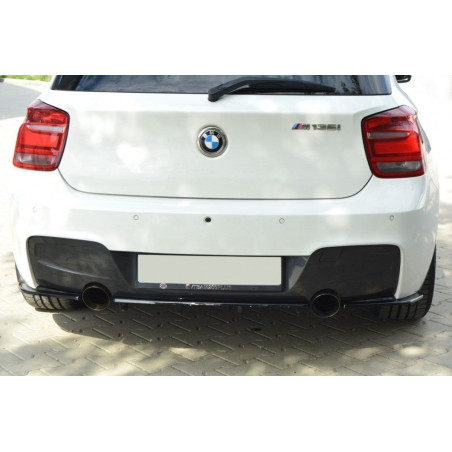 Splitter posteriore BMW 1 F20/F21 M-Power (con barre verticali) (Cod. M-BM-1-F20-M-RD1+RD2G)