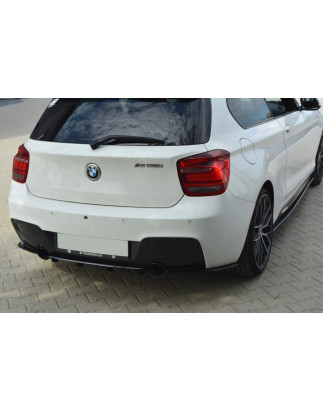 Splitter posteriore BMW 1 F20/F21 M-Power (con barre verticali) (Cod. M-BM-1-F20-M-RD1+RD2G)