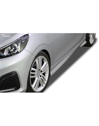 Set minigonne per PEUGEOT 108 "Turbo" (Cod. R-RDSL300053)