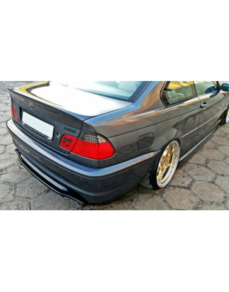Splitter posteriore BMW 3 E46 MPACK COUPE (senza barre verticali) (Cod. M-BM-3-46-C-MPACK-RD1G)