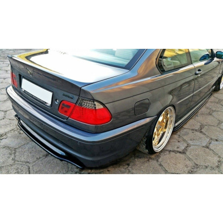 Splitter posteriore BMW 3 E46 MPACK COUPE (senza barre verticali) (Cod. M-BM-3-46-C-MPACK-RD1G)