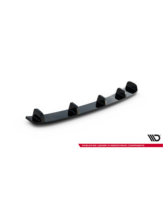 Splitter posteriore BMW 3 E46 MPACK COUPE (con barre verticali) (Cod. M-BM-3-46-C-MPACK-RD1+RD2G)