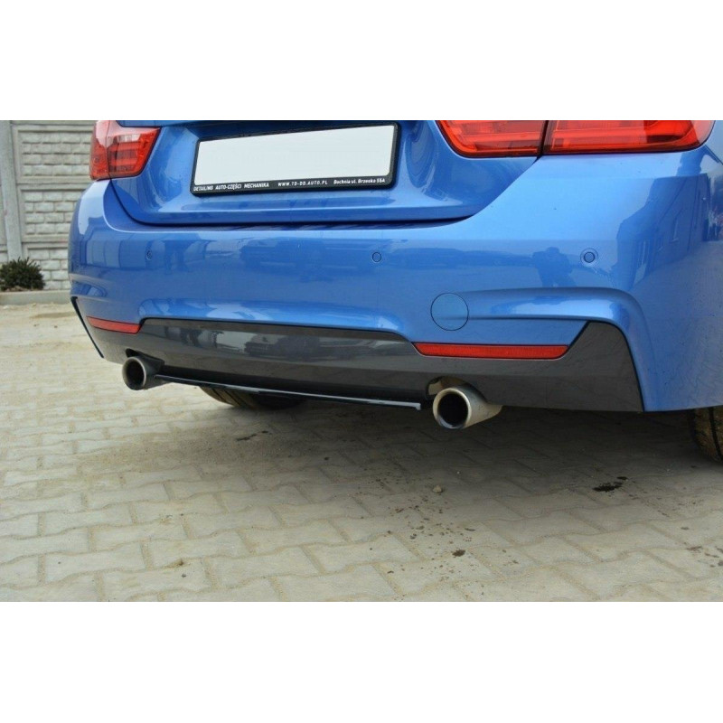 Splitter posteriore BMW M-Pack F32 / F36 / F33 (senza barre verticali) (Cod. M-BM-4-F32-MPACK-RD1G)