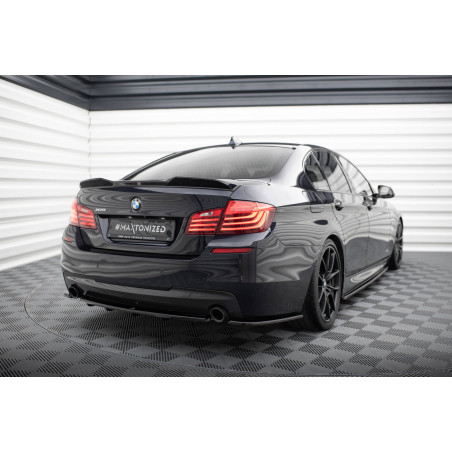 Splitter posteriore BMW 5 M-Pack berlina/Touring F10/F11 (Scarico 2X1) (Cod. M-BM-5-11-MPACK-RD1+RD3