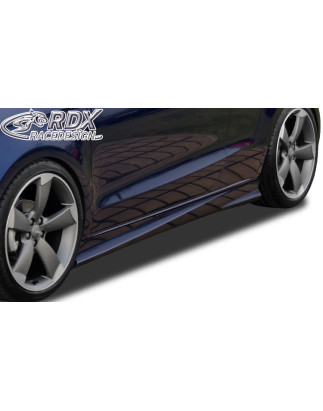 Set minigonne per AUDI A1 8X & per AUDI A1 8XA Sportback "Turbo" (Cod. R-RDSL344)