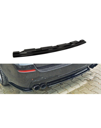 Splitter posteriore BMW 5 M-Pack F10/F11 - senza barre verticali (2X2 finali di scarico) (Cod. M-BM-
