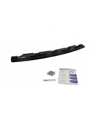 Splitter posteriore BMW 5 M-Pack F10/F11 - senza barre verticali (2X2 finali di scarico) (Cod. M-BM-
