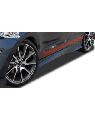 Set minigonne per HYUNDAI i30 Coupe 2013+ "Turbo" (Cod. R-RDSL361)