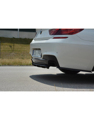 Splitter posteriore BMW 6 Gran Coupé MPACK (con barra verticale) (Cod. M-BM-6-06-GC-M-PACK-RD1+RD2G