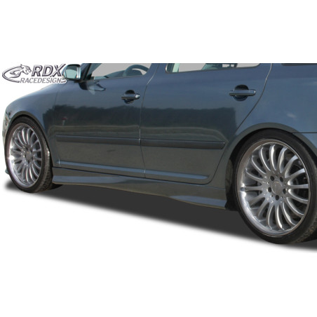Set minigonne per SKODA Octavia 2 / 1Z (incl. Facelift) "Turbo" (Cod. R-RDSL366)
