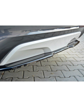 Splitter posteriore BMW X4 M-PACK (senza barra verticale) (Cod. M-BM-X4-26-MPACK-RD1G)