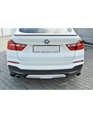 Splitter posteriore BMW X4 M-PACK (senza barra verticale) (Cod. M-BM-X4-26-MPACK-RD1G)