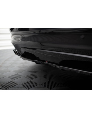 Splitter posteriore BMW X4 M-PACK (con barra verticale) (Cod. M-BM-X4-26-MPACK-RD1+RD2G)