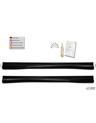 Set minigonne per CITROEN C3 2009-2017 "Turbo-R" (Cod. R-RDSL3R0088)