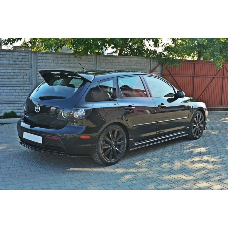 Splitter posteriore MAZDA 3 MPS MK1 PREFACE US-Spec Version (senza barre verticali) (Cod. M-MA-3-MPS