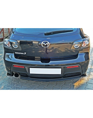 Splitter posteriore MAZDA 3 MPS MK1 PREFACE US-Spec Version (senza barre verticali) (Cod. M-MA-3-MPS