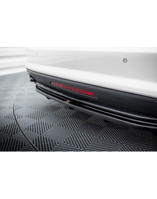 Splitter posteriore (con barre verticali) Mercedes-Benz CLS AMG-Line C218 (Cod. M-ME-CLS-218-RD1+RD2
