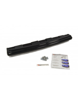 Splitter posteriore Mitsubishi Lancer Evo X (con barre verticali) (Cod. M-MI-LA-10-EVO-RD1+RD2G)