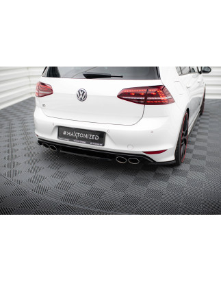 Splitter posteriore VW GOLF VII R (con barre verticali) (Cod. M-VW-GO-7-R-RD1+RD2G)