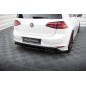 Splitter posteriore VW GOLF VII R (con barre verticali) (Cod. M-VW-GO-7-R-RD1+RD2G)