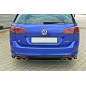 Splitter posteriore VW GOLF MK7 R FAMILIARE (senza barra verticale) (Cod. M-VW-GO-7-R-VA-RD1G)