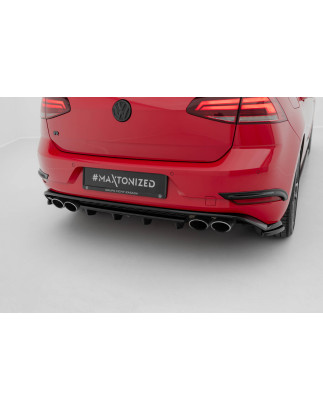 Splitter posteriore Volkswagen Golf R  Mk7 Facelift (Cod. M-VW-GO-7F-R-RS2G)