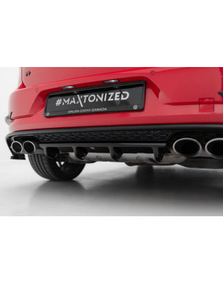 Splitter posteriore Volkswagen Golf R  Mk7 Facelift (Cod. M-VW-GO-7F-R-RS2G)